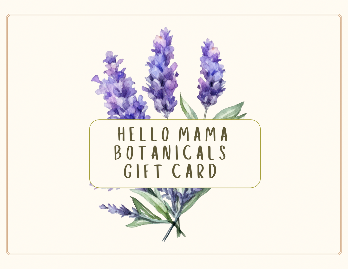 Hello Mama Giftcard