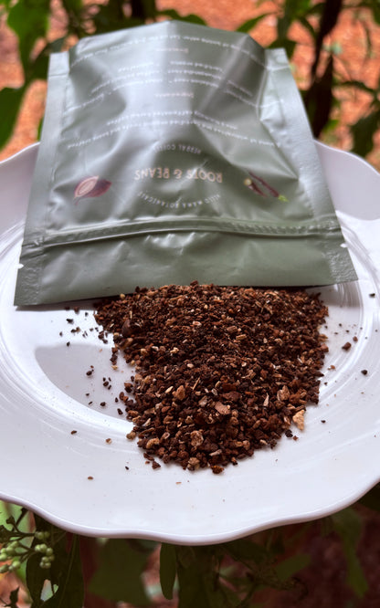 ROOTS and BEANS Herbal Coffee