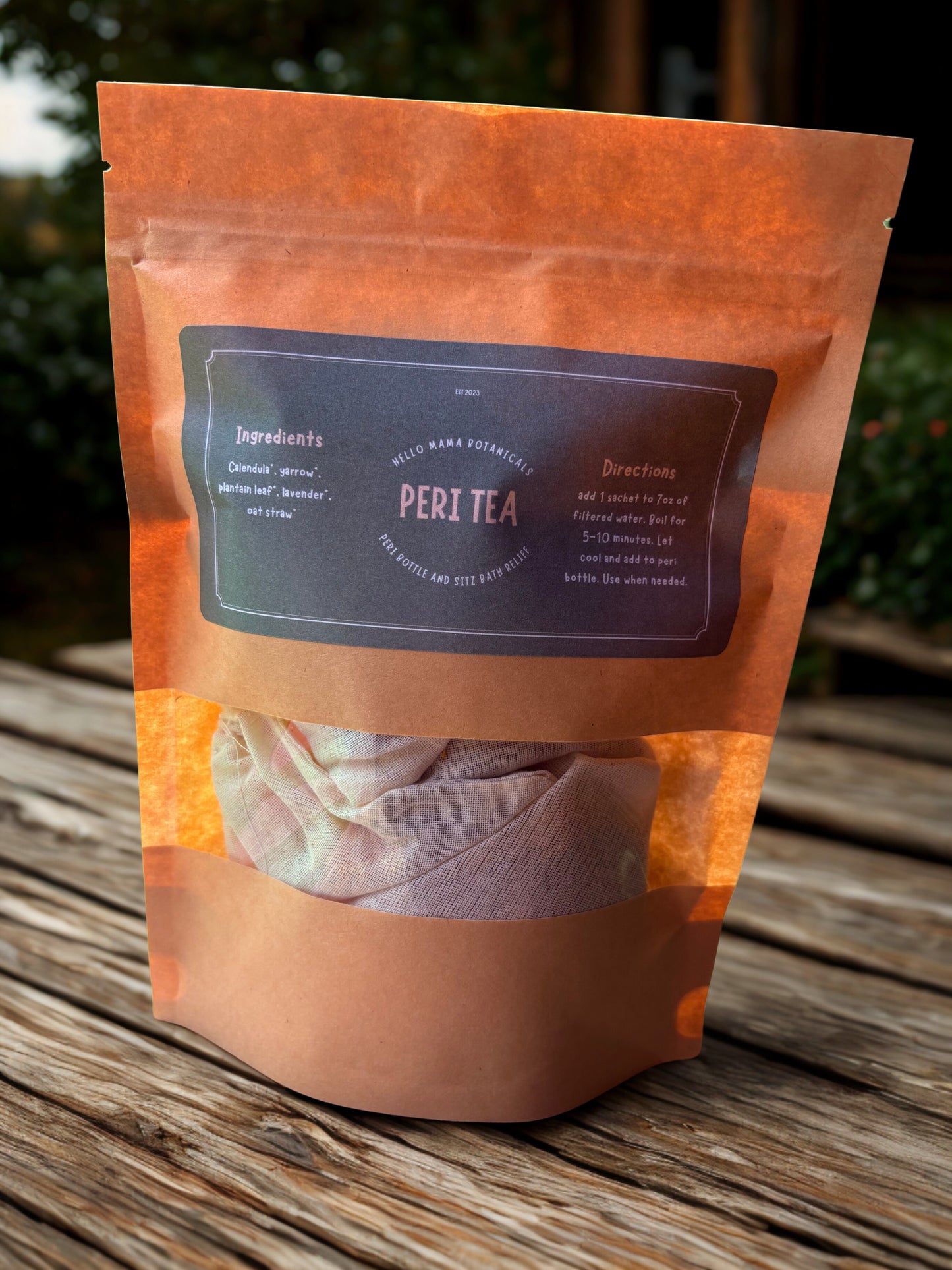 PERI TEA (for peri bottles and sitz baths)